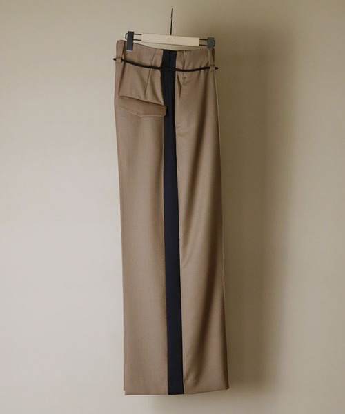 スラックス 「ETHOSENS/エトセンス」Track slacks メンズ レディースの画像