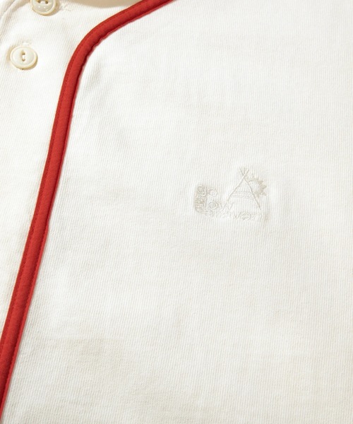 「go slow caravan」 カーディガン LARGE ホワイト メンズ_画像3