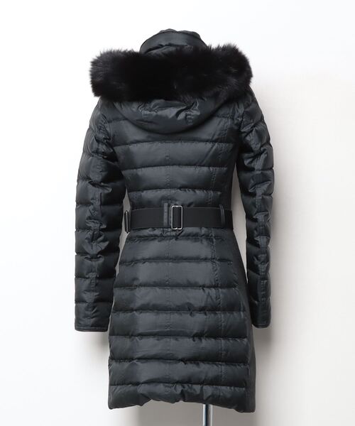 Burberry ダウンジャケット 36サイズ 黒 BURBERRY（バーバリー） ダウンコート 36 ブラック レディース