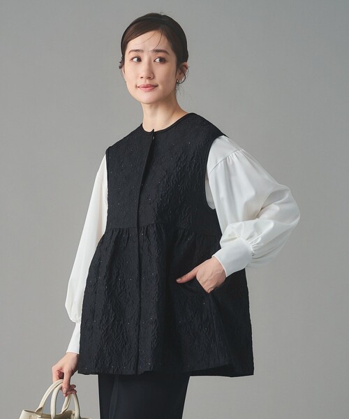 UNITED ARROWS（ユナイテッドアローズ） ベスト ジレ GISHA 2トーン