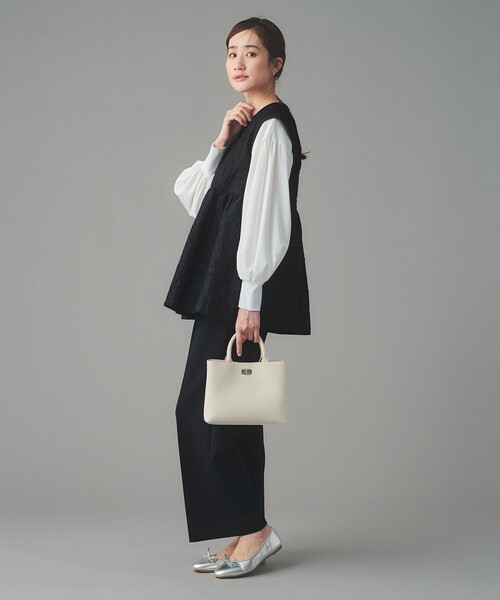 新品・未使用UNITED ARROWS GISHA 2トーン ジャガード ベスト UNITED ARROWS（ユナイテッドアローズ） ベスト ジレ GISHA 2トーン