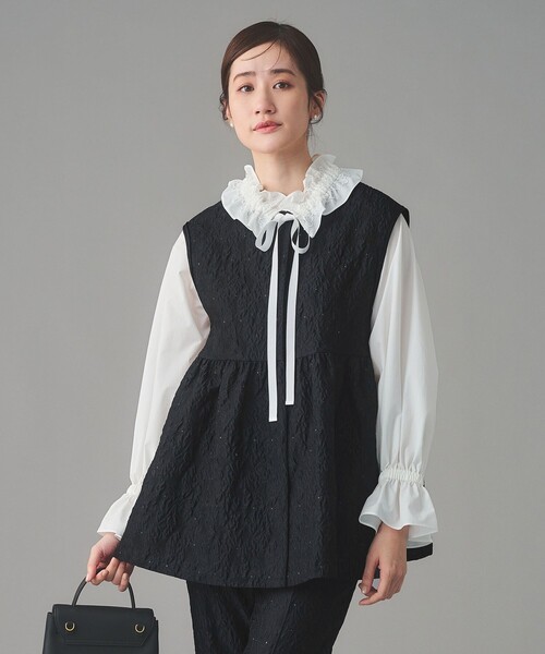 UNITED ARROWS（ユナイテッドアローズ） ベスト ジレ GISHA 2トーン