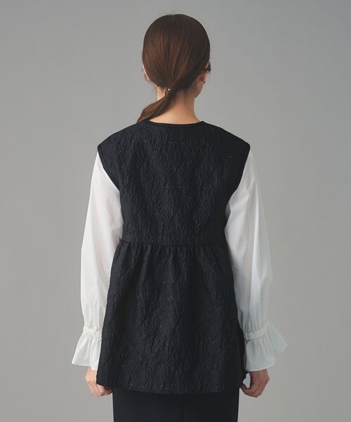 UNITED ARROWS（ユナイテッドアローズ） ベスト ジレ GISHA 2トーン