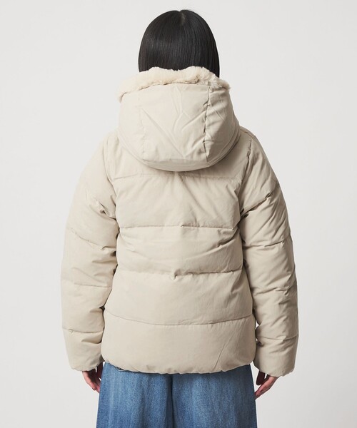 A DAY IN THE LIFE ダウンコート ダウンジャケット フェイクファー