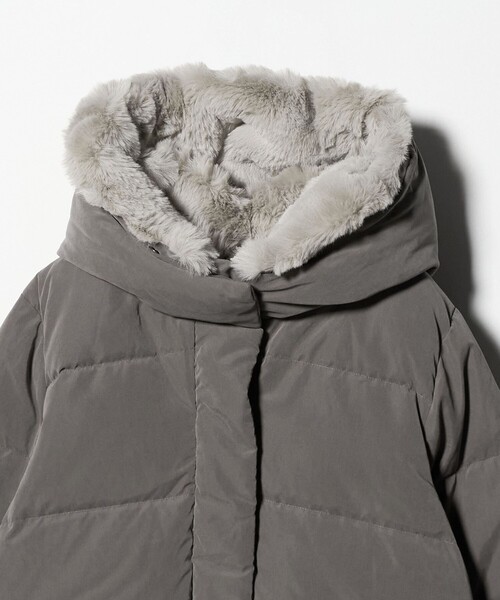 A DAY IN THE LIFE ダウンコート ダウンジャケット フェイクファー
