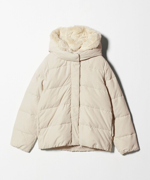 A DAY IN THE LIFE ダウンコート ダウンジャケット フェイクファー