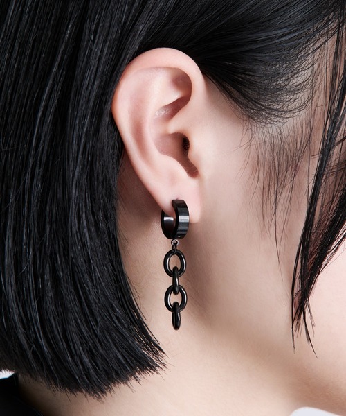 ピアス　No.5187 Ellno Loset（エルノロゼット） ピアス チェーンピアス メンズ
