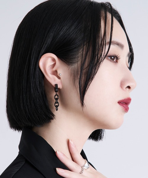 ピアス　No.5187 Ellno Loset（エルノロゼット） ピアス チェーンピアス メンズ