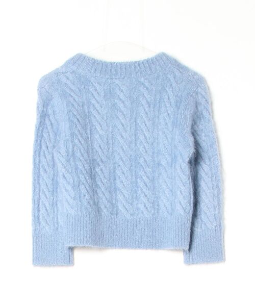 「Erdem」 長袖ニット「H＆Mコラボ」 S ブルー レディース_画像2