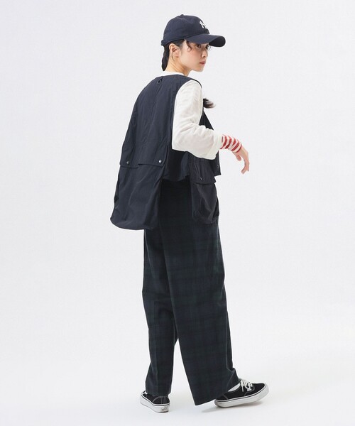 BEAMS BOY（ビームス ボーイ） ベスト ジレ ナイロン フィッシング