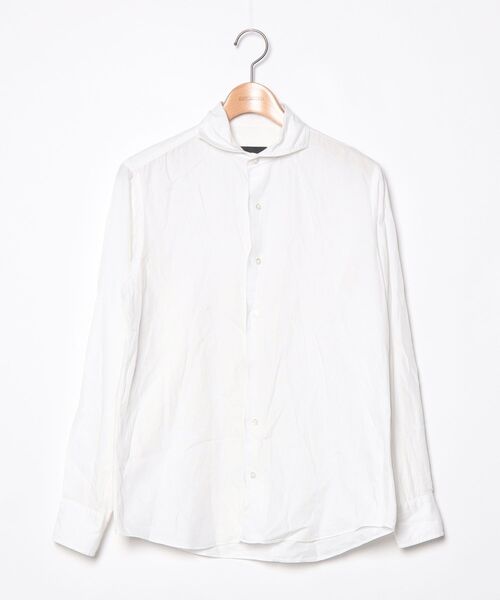 D'URBAN（ダーバン） 長袖シャツ M ホワイト メンズ : ZOZOTOWN Yahoo