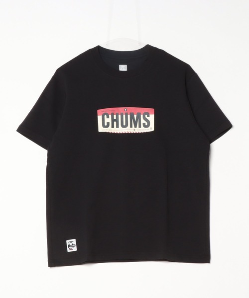 「CHUMS」 半袖Tシャツ L グレイッシュベージュ メンズ_画像9
