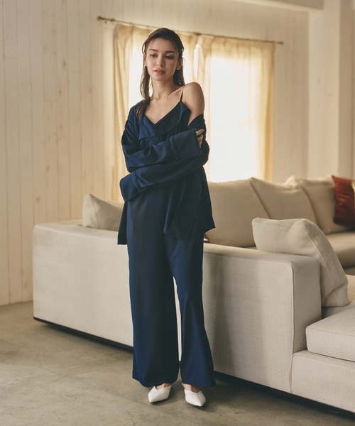 KINO THE KEI オールインワン DAILY＆LOUNGEWEAR ドレープネック 2WAY