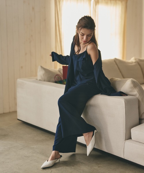 KINO THE KEI オールインワン DAILY＆LOUNGEWEAR ドレープネック 2WAY