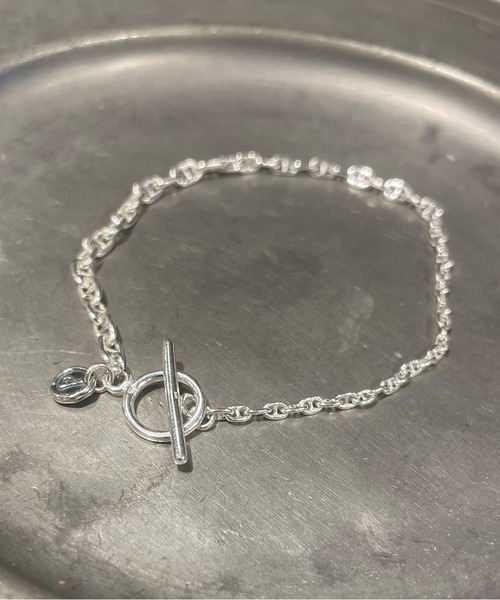 ブレスレット Anchor Crescendo Chain Narrow BR / NSHK-470 メンズ レディースの画像