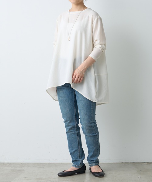 BEARDSLEY（ビアズリー） 長袖カットソー FREE ホワイト レディース