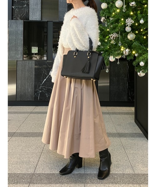 「Sirin」 ロングスカート SMALL ベージュ レディース_画像9