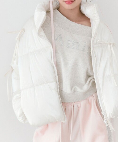 「OLIVE des OLIVE」 ブルゾン FREE ピンク レディース_画像2