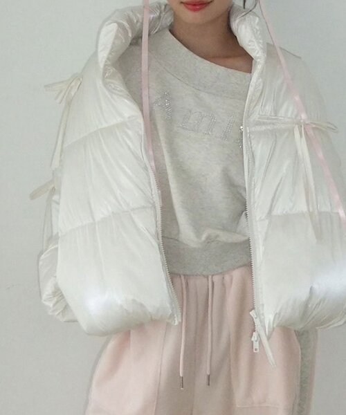 「OLIVE des OLIVE」 ブルゾン FREE ピンク レディース_画像6