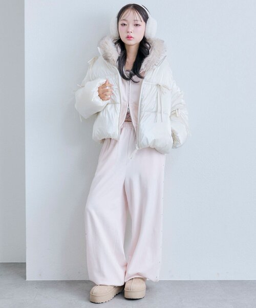 「OLIVE des OLIVE」 ブルゾン FREE ピンク レディース_画像9