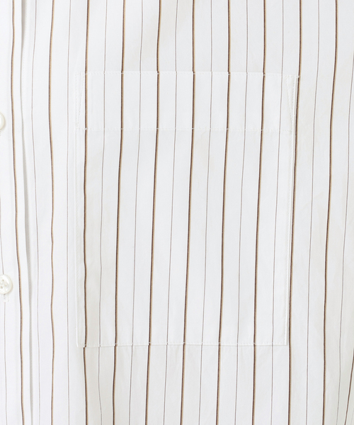 ブラウス シャツ 5stripe adjust シャツ レディースの画像