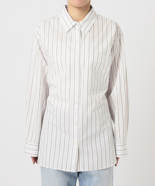plage（プラージュ） ブラウス シャツ 5stripe adjust シャツ