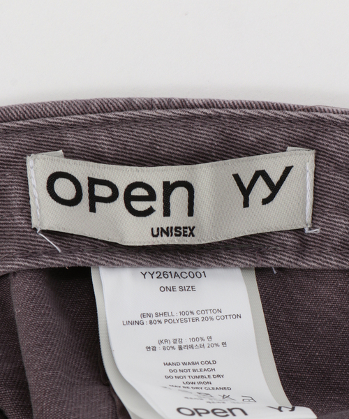 OPEN Yy キャップ 帽子 「Geek Office / ギークオフィス」OPEN YY / YY