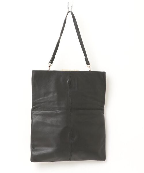 「KIRALY」 ストライプ柄2WAYバッグ - ブラック レディース_画像2