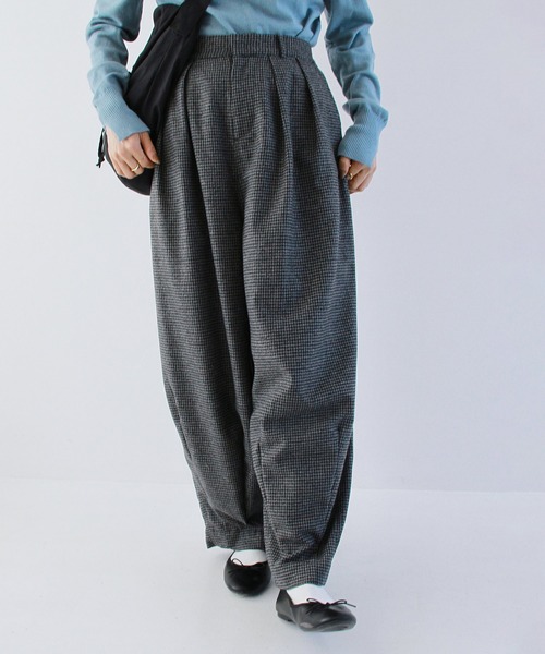 「Crisp」 パンツ FREE ダークブラウン レディース_画像6