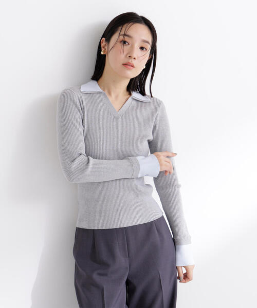 NATURAL BEAUTY BASIC（ナチュラルビューティーベーシック） ニット