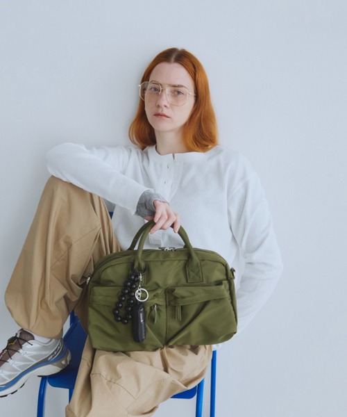 「Auntie Rosa Holiday」 2WAYバッグ FREE カーキ レディース_画像7