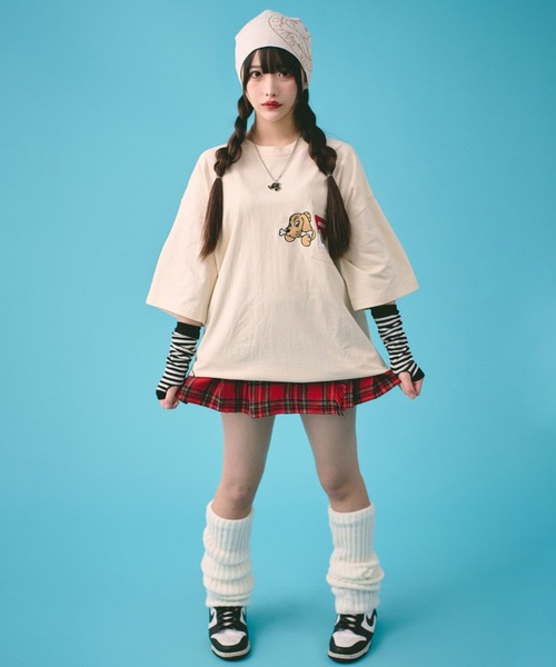 「GALFY」 半袖Tシャツ X-LARGE ホワイト メンズ_画像6
