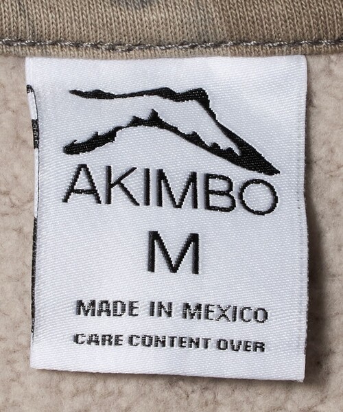 AKIMBO CLUB（アキンボクラブ） パーカー 「AKIMBO CLUB」ジップ