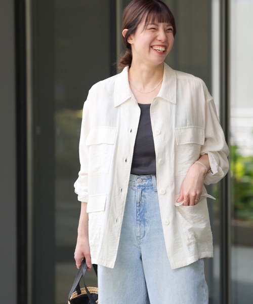 JOURNAL STANDARD ホワイト長袖シャツ ジャーナルスタンダード JOURNAL 