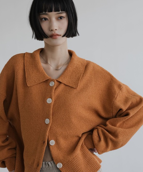 LOWRYS FARM（ローリーズファーム） カーディガン メランジポロニット