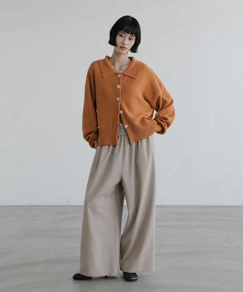 LOWRYS FARM（ローリーズファーム） カーディガン メランジポロニット