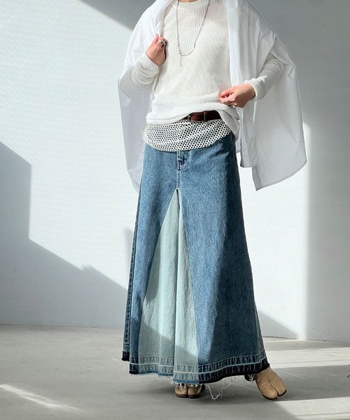 「chuclla」 デニムパンツ S ブルー レディースの画像