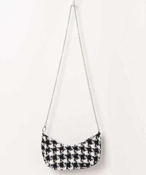 「FURLA」 ショルダーバッグ ONE SIZE ホワイト×ブラック レディースの画像