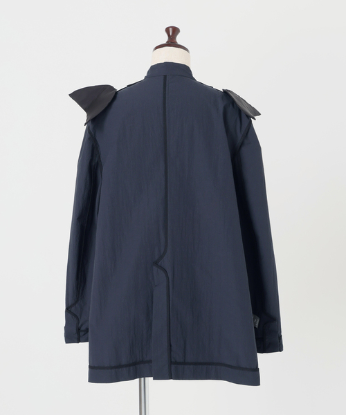 ジャケット ノーカラージャケット 「手洗い可」Dry Touch Collarless ジャケット レディースの画像