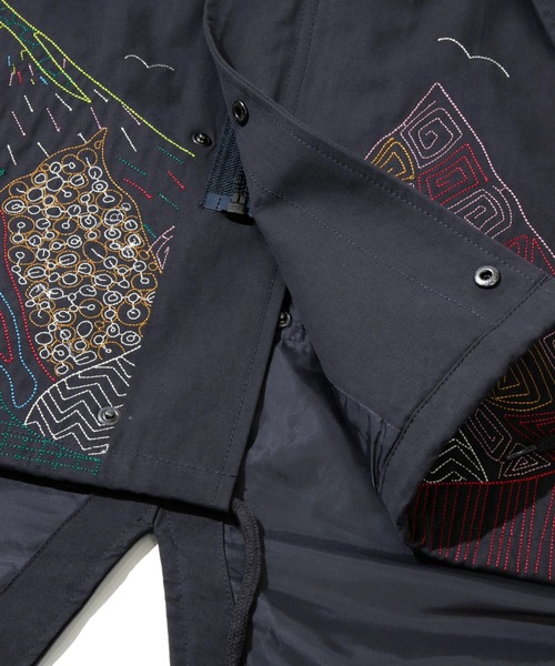 「go slow caravan」 マウンテンパーカー MEDIUM ダークグレー メンズ_画像9