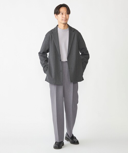 「SHIPS」 ジャケット SMALL チャコールグレー メンズの画像