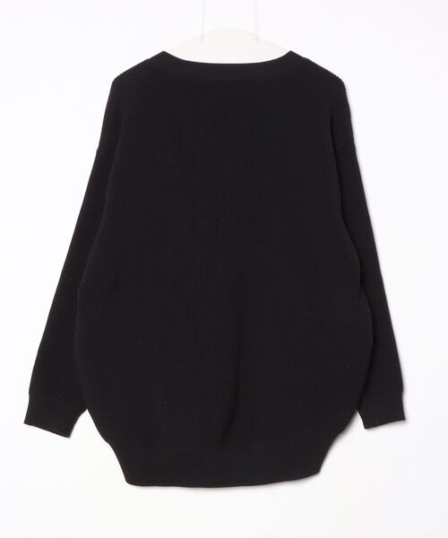 「PICCIN」 ニットカーディガン M ブラック レディース_画像2