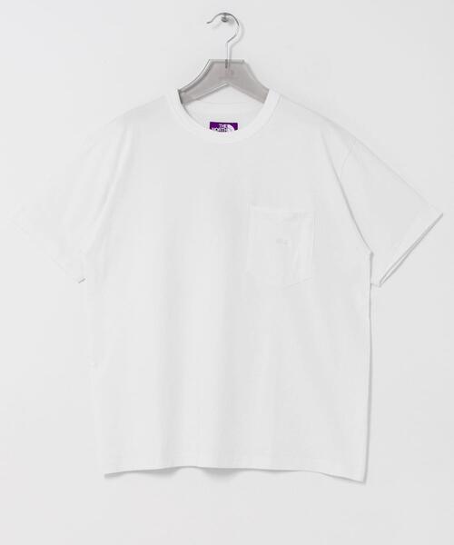 THE NORTH FACE PURPLE LABEL tシャツ LABEL 8OZ FIELD POCKET T