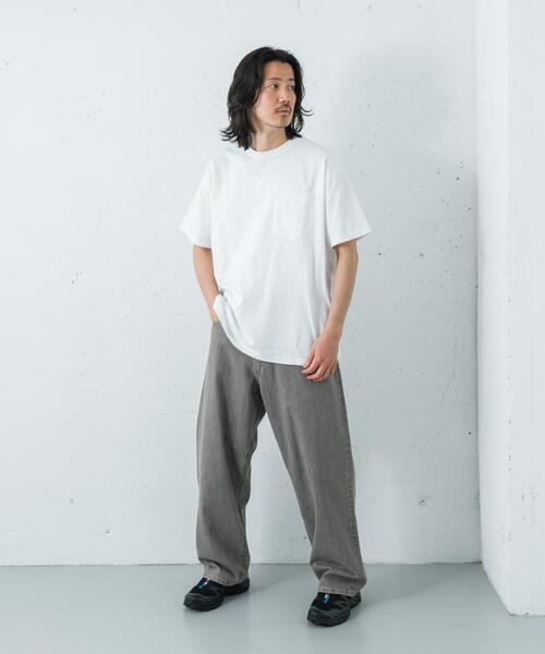 THE NORTH FACE PURPLE LABEL tシャツ LABEL 8OZ FIELD POCKET T