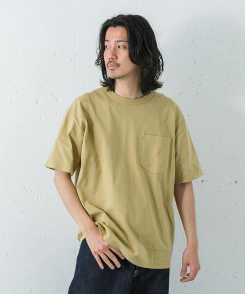 THE NORTH FACE PURPLE LABEL tシャツ LABEL 8OZ FIELD POCKET T