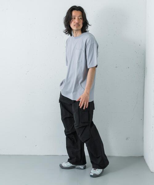 THE NORTH FACE PURPLE LABEL tシャツ LABEL 8OZ FIELD POCKET T
