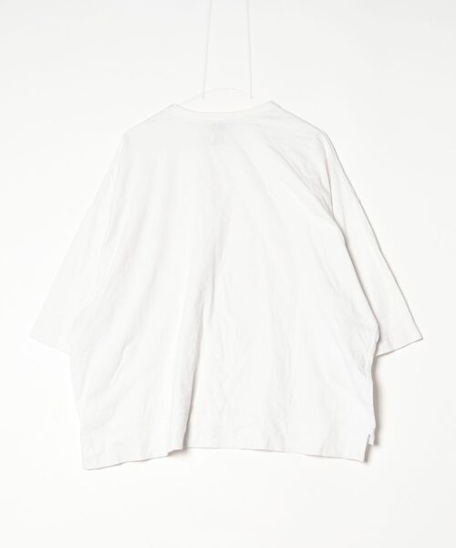 「Jieda」 半袖Tシャツ「fruit of the loomコラボ」 OS ホワイト メンズ_画像2