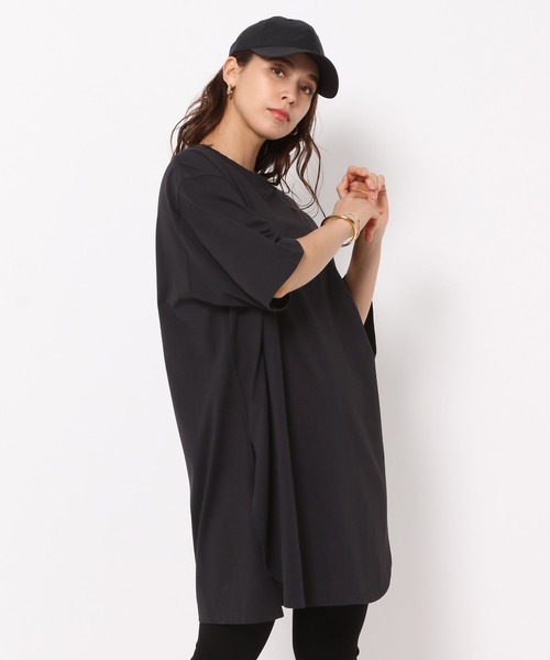「HEREIAM」 半袖Tシャツ FREE ライトピンク レディース_画像6