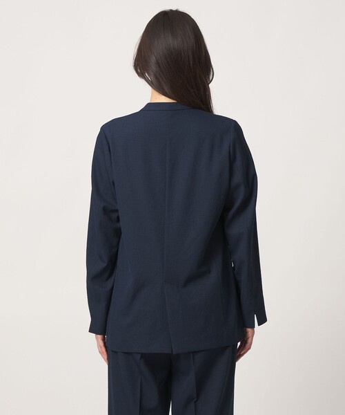 tシャツ シボ リラックス ジャケット ‐セットアップ対応・マシンウォッシャブル‐「A DAY IN THE LIFE」 レディースの画像