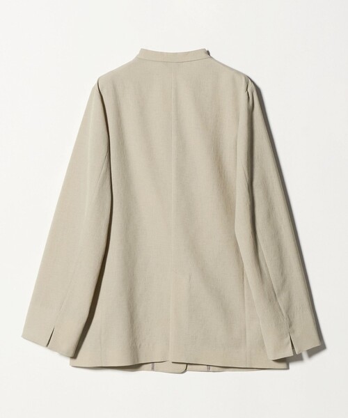 tシャツ シボ リラックス ジャケット ‐セットアップ対応・マシンウォッシャブル‐「A DAY IN THE LIFE」 レディースの画像